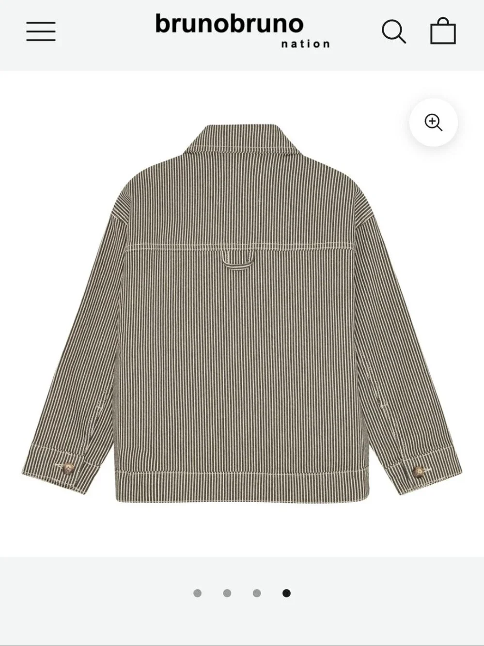 brunobruno Lou Milkboy Jacket- 1103-Kambaba Stripe